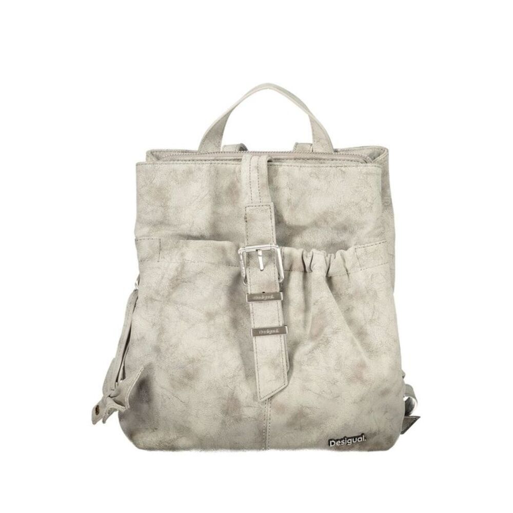Desigual Gray Polyurethane Women's Women's Backpack